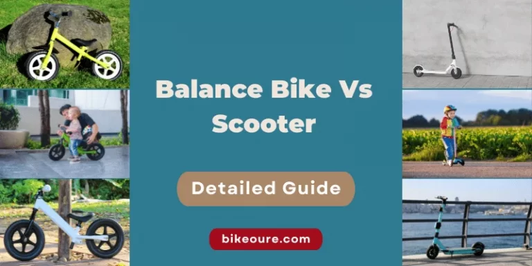 Balance Bike Vs Scooter